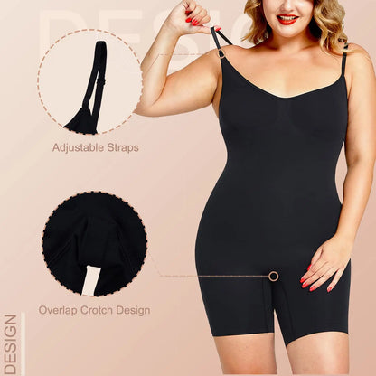 Seamless Shapewear Bodysuit for Women Tummy Control Body Shaper Butt Lifting Fajas Colombianas Slim Catsuit Body Shaper Underwea