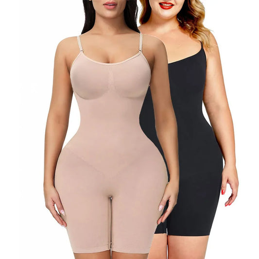 Seamless Shapewear Bodysuit for Women Tummy Control Body Shaper Butt Lifting Fajas Colombianas Slim Catsuit Body Shaper Underwea