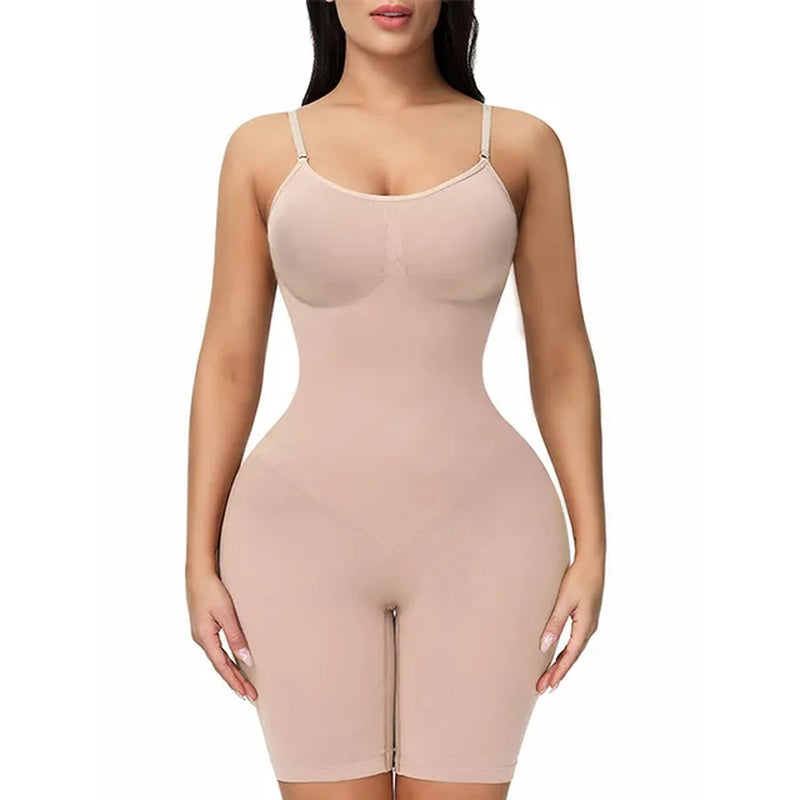 Seamless Shapewear Bodysuit for Women Tummy Control Body Shaper Butt Lifting Fajas Colombianas Slim Catsuit Body Shaper Underwea